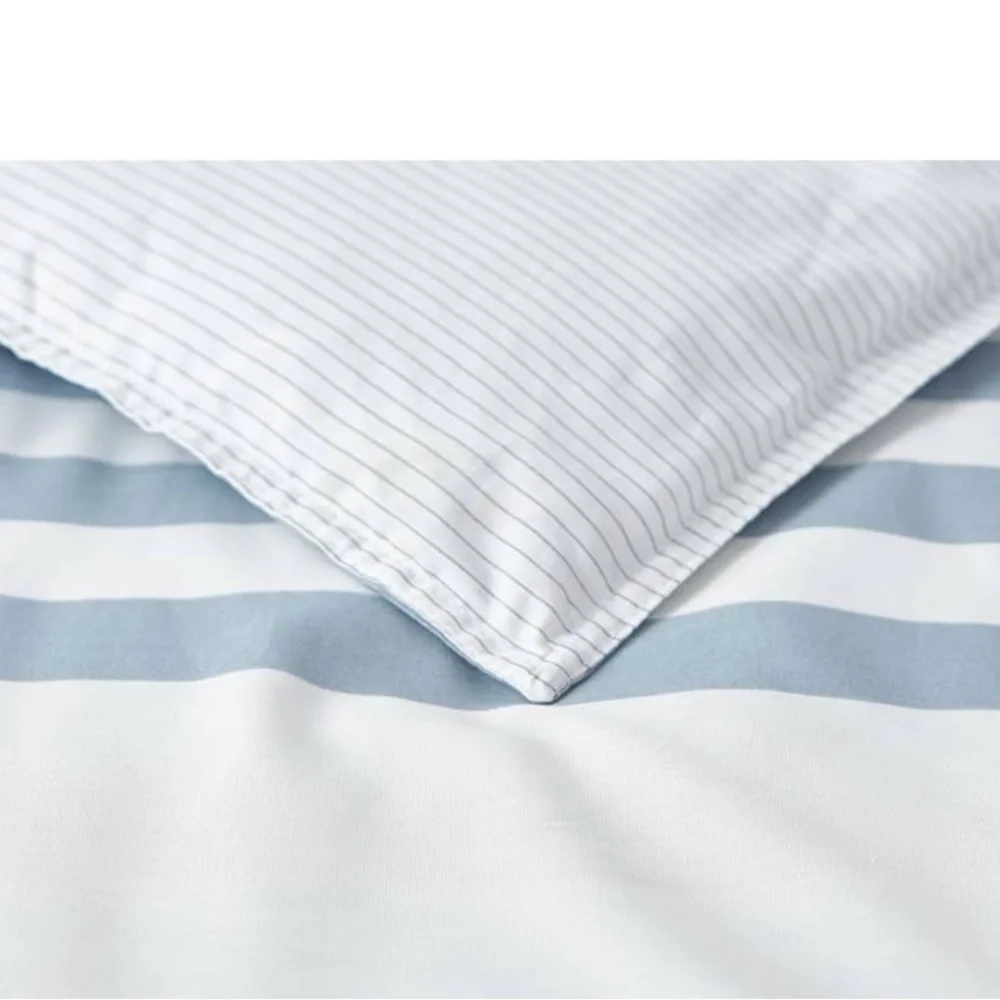 Nautica Lansier Cotton Grey Duvet Cover Set QUEEN